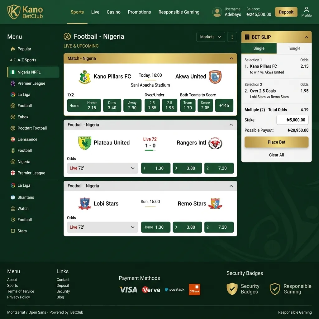 Kano BetClub Registration: Step-by-Step Profile Activation Guide Verification Preview